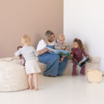 Jindl hoekbank cord beige lezen