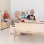 Jindl kindertafel en stoeltje