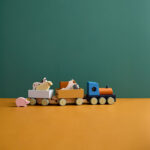 Houten trein met boerderijdieren Kid's Concept Aiden - Image 5