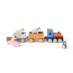 Houten trein met boerderijdieren Kid's Concept Aiden - Image 7