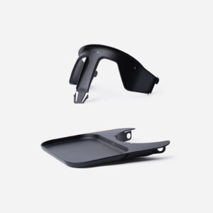 Veiligheidsbeugel + eetblad KAOS zwart