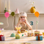 Verjaardags decoratieset Kid's Concept jarig