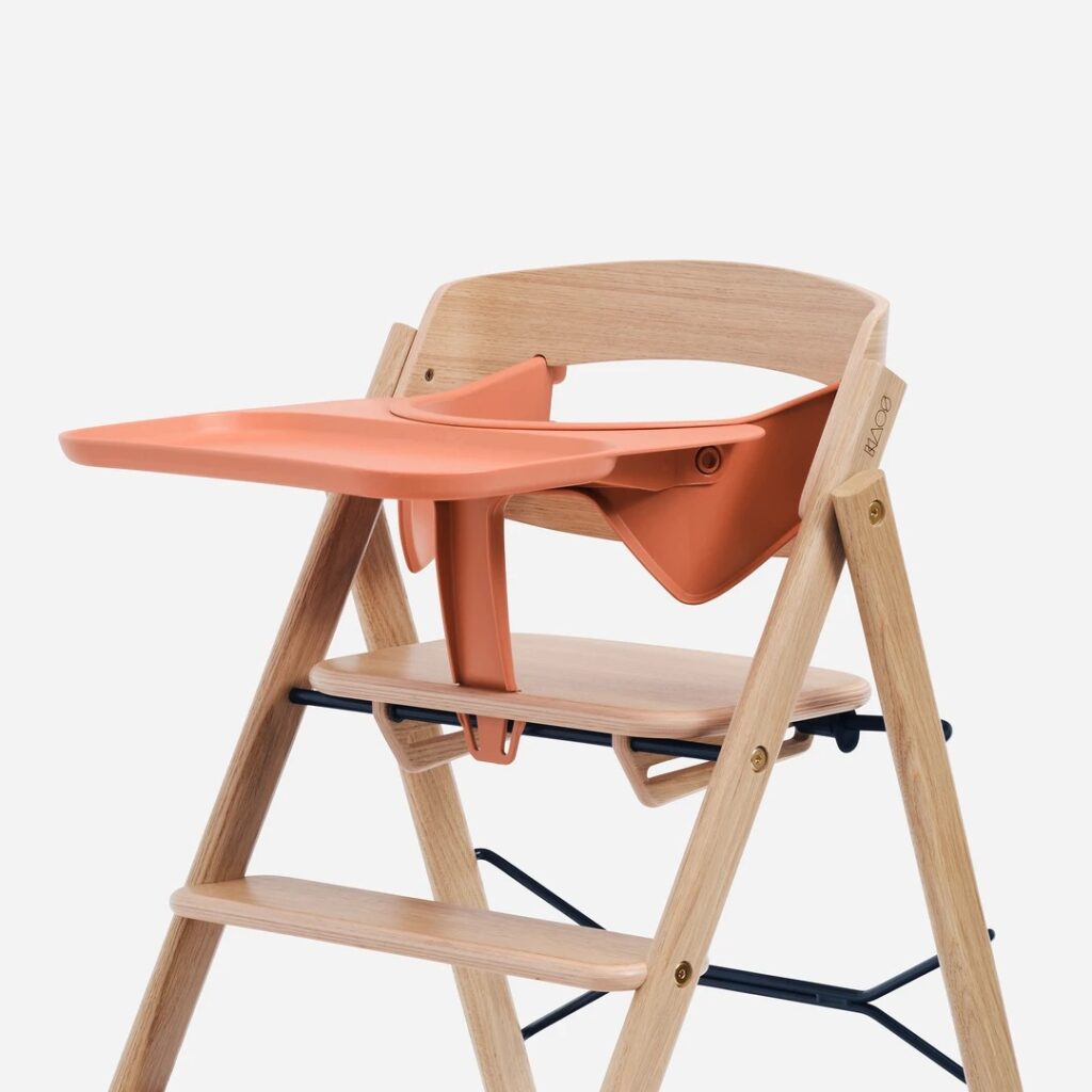 Eetblad op eiken stoel KAOS