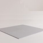 Foam puzzelmat set van 8 lichtgrijs mat 60x60