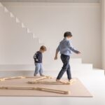 Puzzelmat oud roze Jindl set van 16