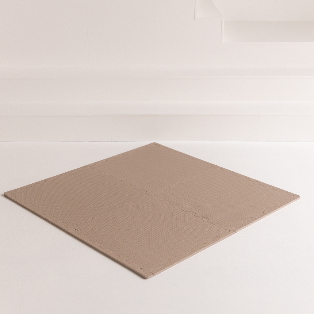 Puzzelmat speelmat bruin Jindl set van 4 Puzzelmat speelmat bruin Jindl set van 4