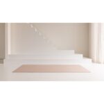 Set van 8 oudroze foam puzzelmatten Jindl