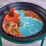 3D vilt vulkaan Cosy