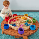 Vilt balletjes cosy sfeerfoto