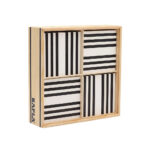 Houten stapelplankjes Kapla zwart/wit (set van 100) - Image 3