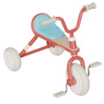 Metalen driewieler classic Yvolution, rood - Image 2