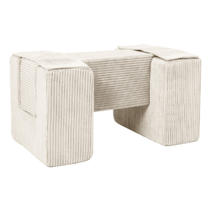 Speelset ribstof loopbrug crème Jindl