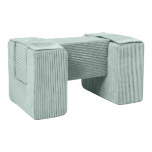 foam loopbrug speelset mintgroen ribstof Jindl