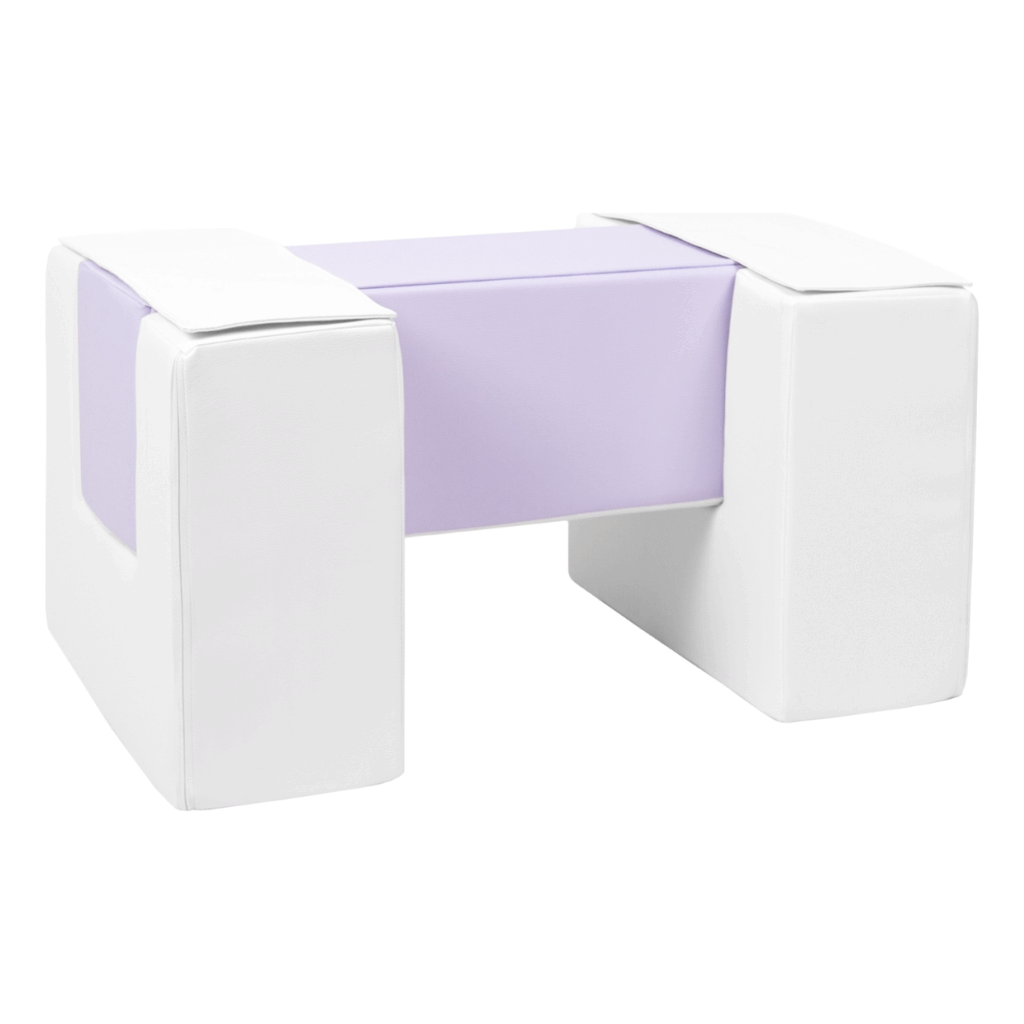 Loopbrug Jindl foam speelset wit met lila