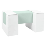Loopbrug Jindl foam speelset mintgroen en wit