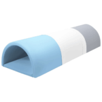 Speelset | foamblokken Jindl® tunnel wit/blauw/grijs