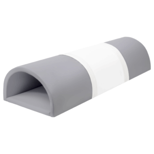 Wit grijze foam speeltunnel