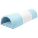 Speelset | foamblokken Jindl® tunnel wit/lichtblauw