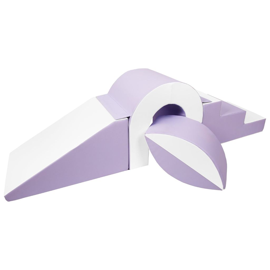 Foamblokken brug wit/lila Jindl