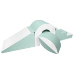Foamblokken brug wit/mintgroen Jindl