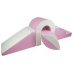 Foamblokken brug wit/zachtroze Jindl