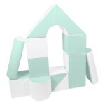 Kasteel mintgroen foamblokken