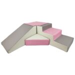 Foam trap en glijbaan roze