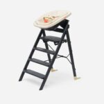 KAOS zwart babyzitje op kinderstoel