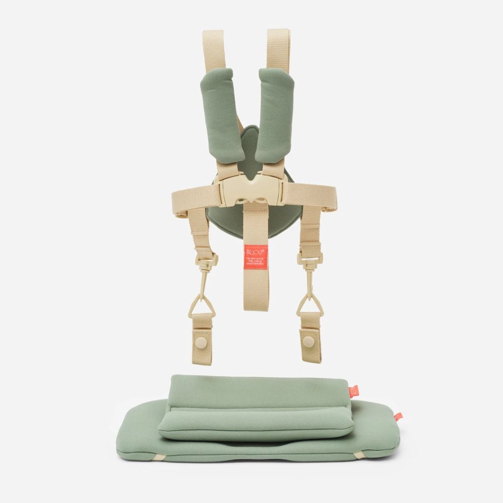 KAOS kussen en harnas lichtgroen Harnas en kussenset groen KAOS