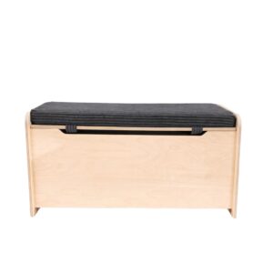 Kussen speelgoedkist Jindl donkerbruin