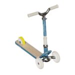 Metalen driewieler kinderstep Yvolution blauw