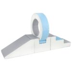 Foamblokken hoepel wit blauw grijs jindl