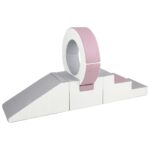 Foamblokken hoepel wit grijs paars jindl