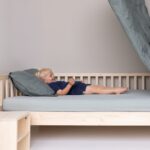 Houten eenpersoonsbed | kinderbed Jindl® Nova, naturel (200 x 90)