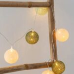 Led-lichtsnoer Jindl groen (20 lampjes) sfeer