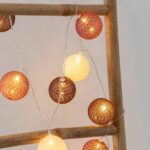 Led-lichtsnoer Jindl roze (20 lampjes) sfeer