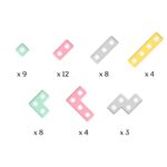 TUKI mini set van 48 elementen