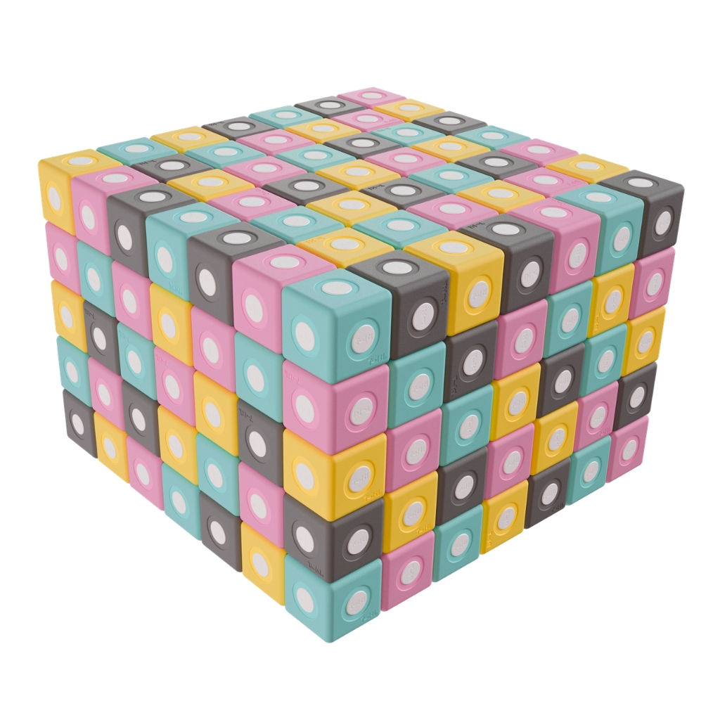 TUKI set SMART 280 elementen- GROTE magnetische blokken TUKI set SMART 280 elementen