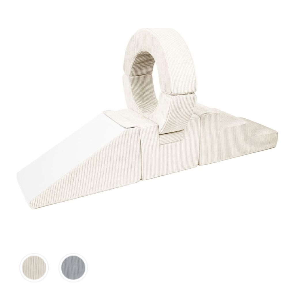 Foamblokken hoepel ribstof meerdere kleuren Bouwblokken | foamblokken Jindl® tunnel | hoepel ribstof - Image 1
