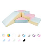 Speelset | foamblokken trap + glijbaan Jindl®