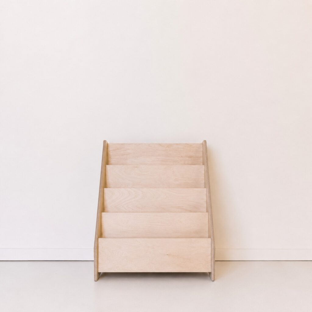 Houten boekenkast Jindl Naturel