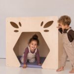 Houten speelhuis van Jindl groot