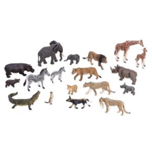 Betzold EduCasa - Afrikaanse dieren - 18-delig - hele set