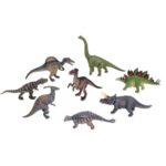 Betzold EduCasa - deluxe dinosauriers - 8 delig - hele set