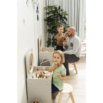Betzold kinderspiegeltafel, incl. krukje - samen spelend met kinderspiegeltafels en vader