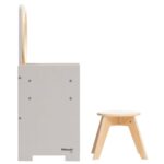 Betzold kinderspiegeltafel, incl. krukje - zijaanzicht