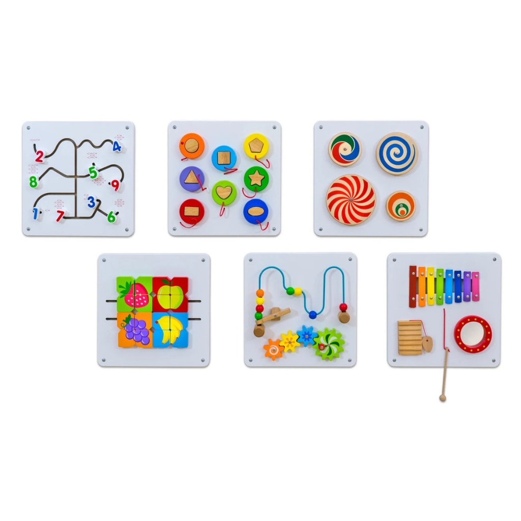 Wandelementen set 1- set van 6 - alle 6 de wandelementen Wandelementen set 1- set van 6 - alle 6 de wandelementen