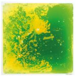Sensorische vloertegel Eduplay 50x50 groen geel