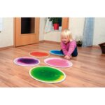 Sensorische vloertegel Eduplay 50x50 rond set van 5