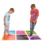 Sensorische vloertegels Eduplay set van 6 50x50